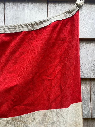 Vintage Nautical "Number 4" Signal Flag