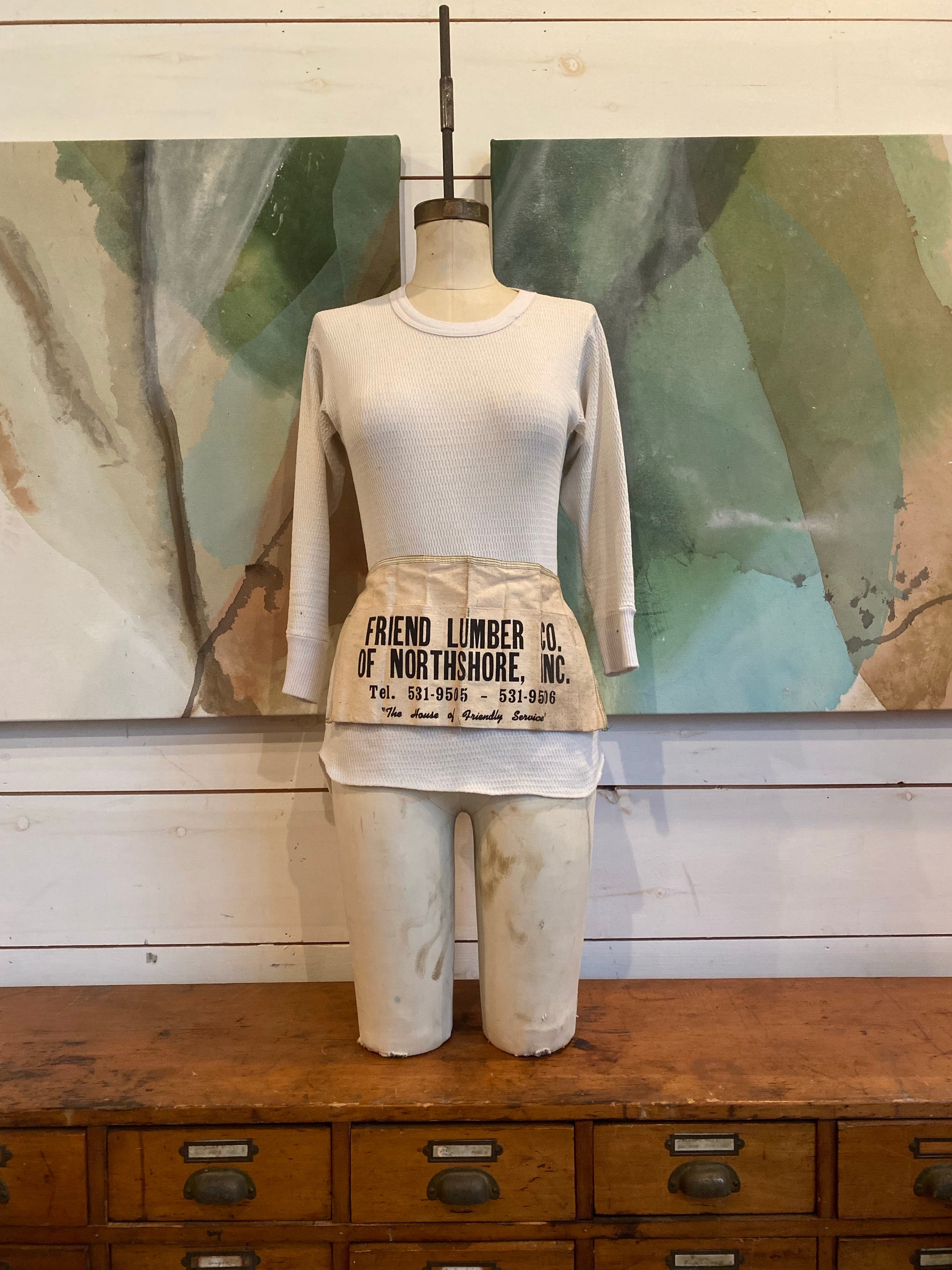 Vintage Friend Lumber Co. Apron