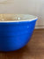 Vintage Blue Mixing Bowl