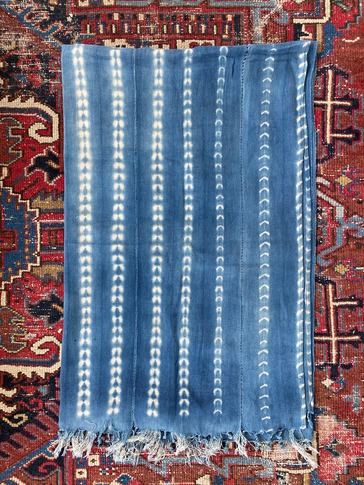Vintage Indigo Textile