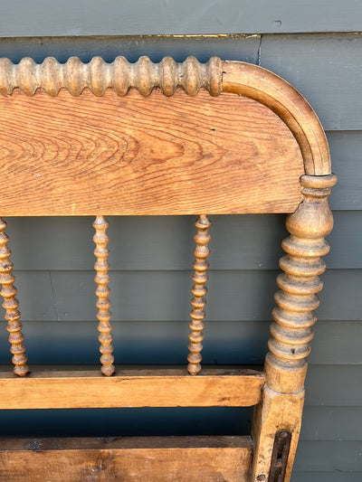 Antique Spindle Headboard
