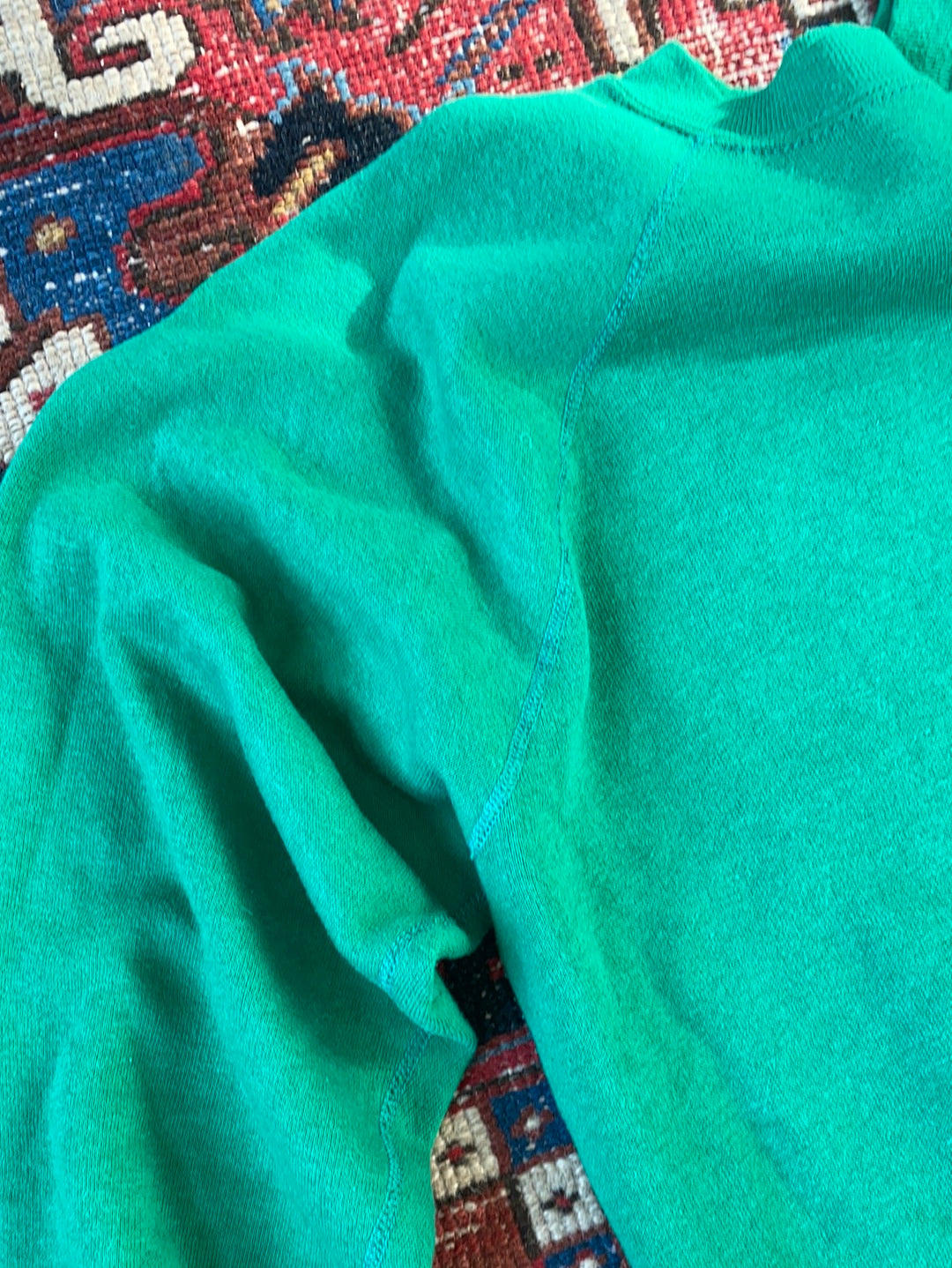 Vintage Green Shamrock Crewneck