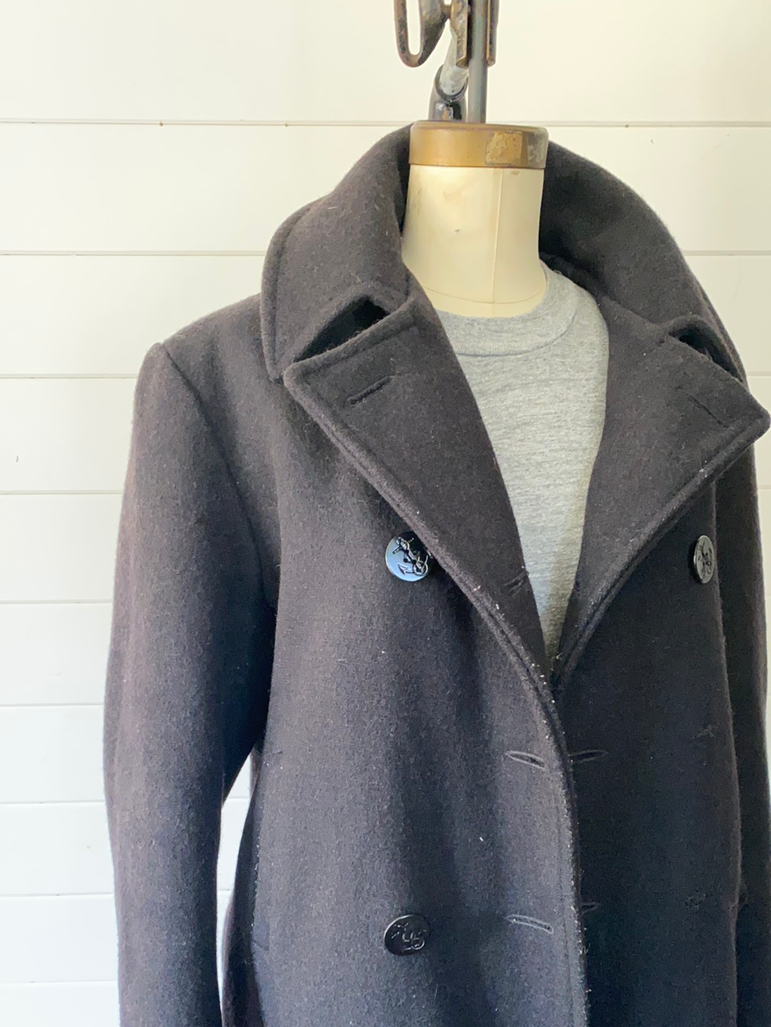USN Vintage Pea Coat