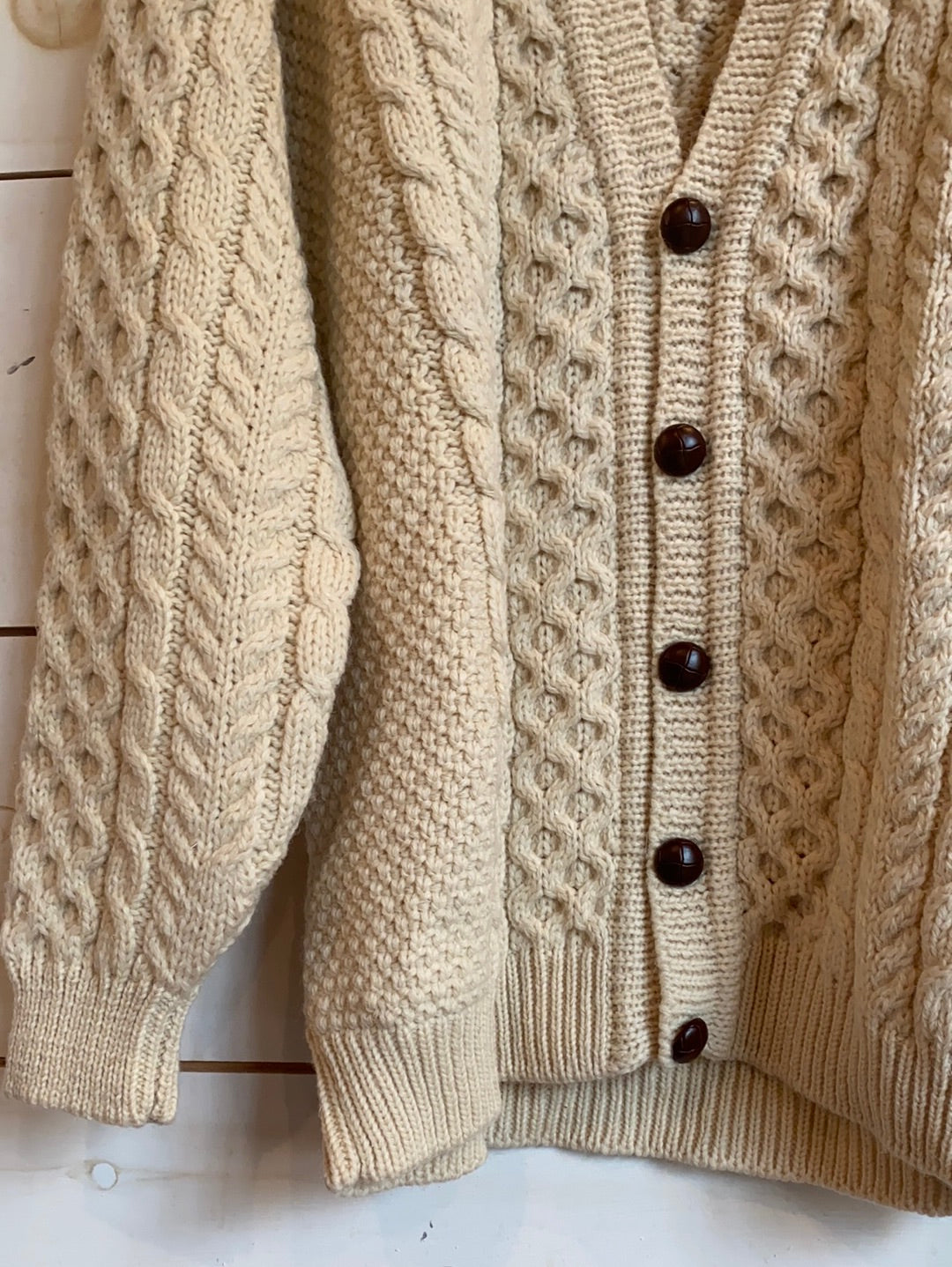 Vintage Dead Stock Irish Knit Cardigan