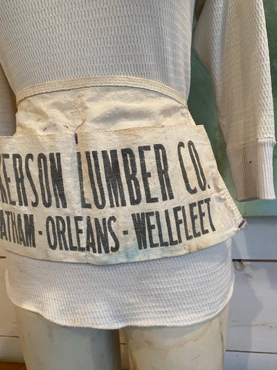 Vintage Nickerson Lumber Co. Apron