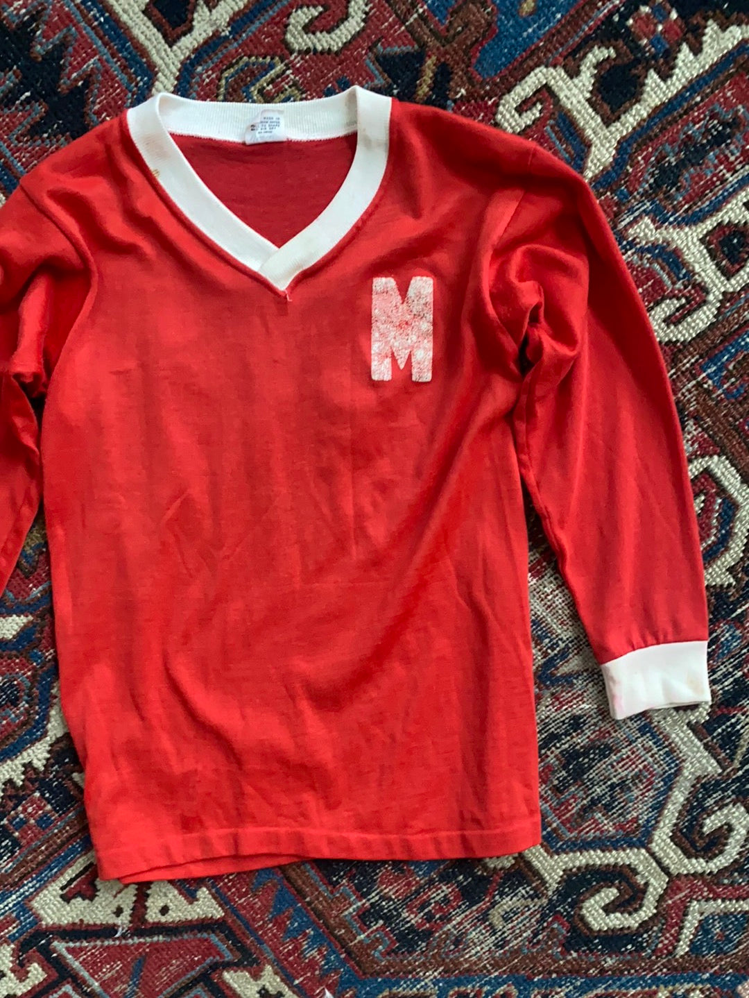 Vintage 70s Mason Football Jersey #16