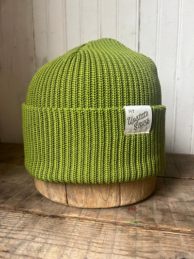 Upcycled Cotton Watchcap - Pistachio