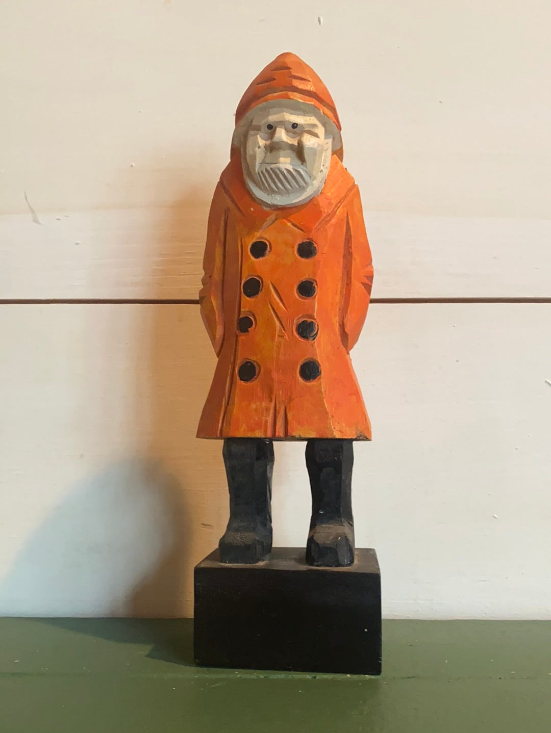 Vintage Wooden Old Salt