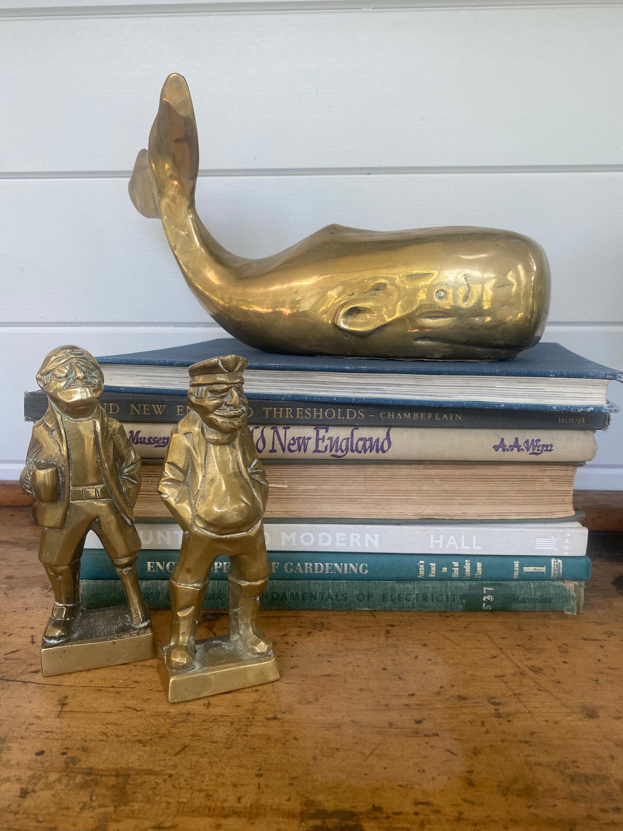 Vintage Brass Old Salt