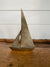 Solid Brass Sailboat
