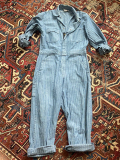 Vintage SEARS Coveralls - Diamonds & Rust