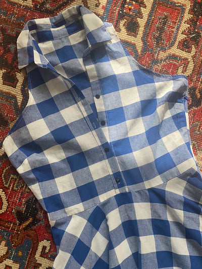 Vintage Gingham Dress
