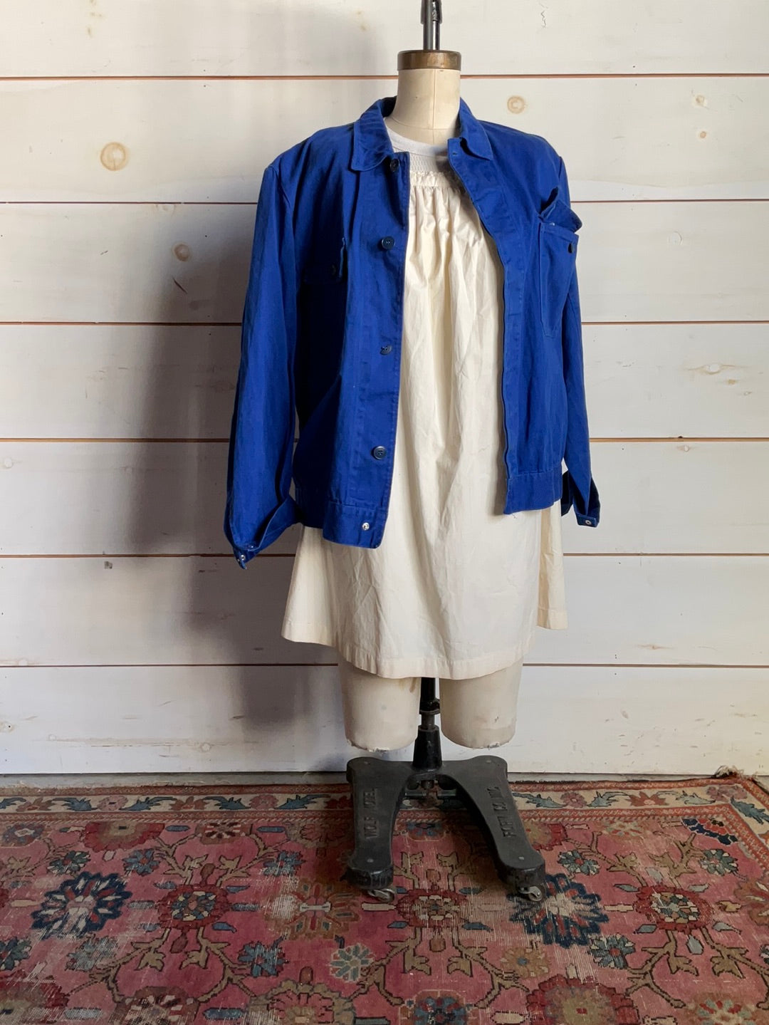 Vintage Indigo Chore Coat