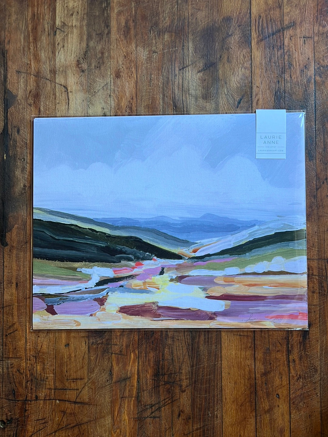 Vibrant Valley Canvas Print