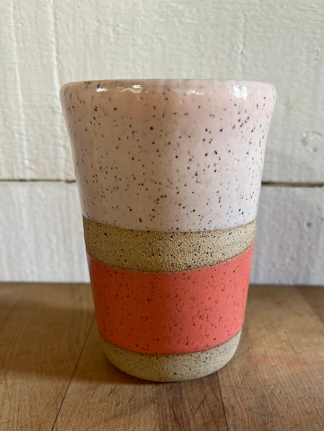 Carmiclay Ceramic To Go Mug - Dusty Rose & Pink