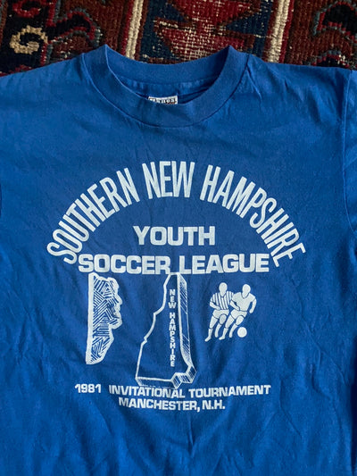 Vintage 80's New Hampshire Soccer Tee