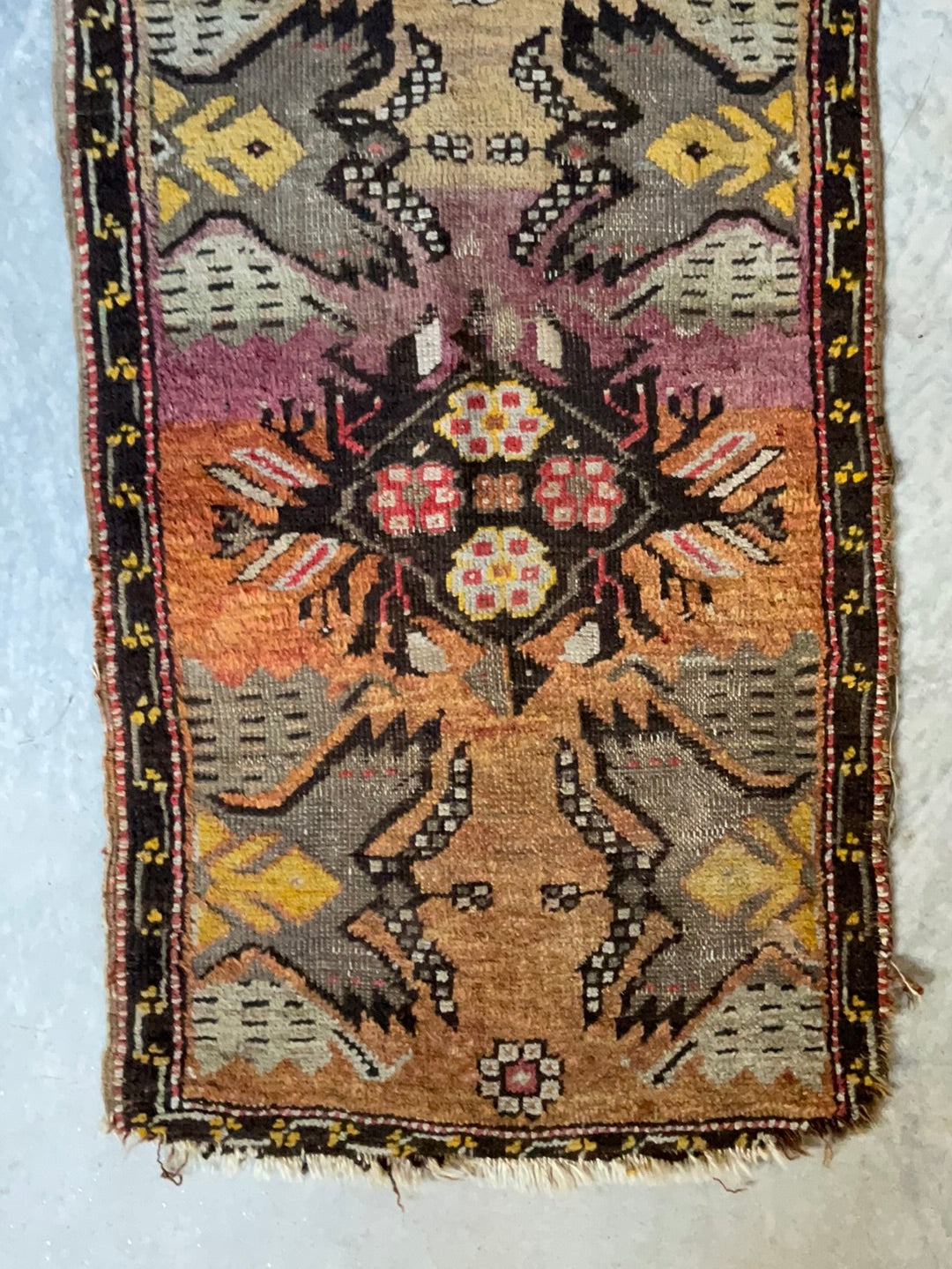 Antique Turkish Scatter Rug