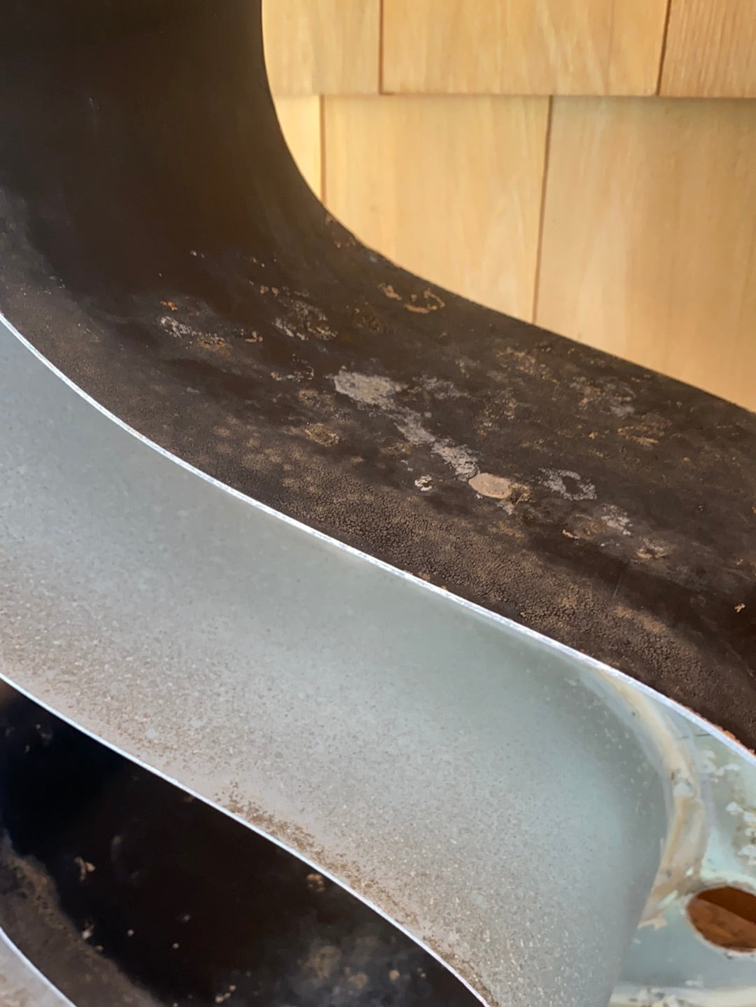 Salvaged Metal Letter - S