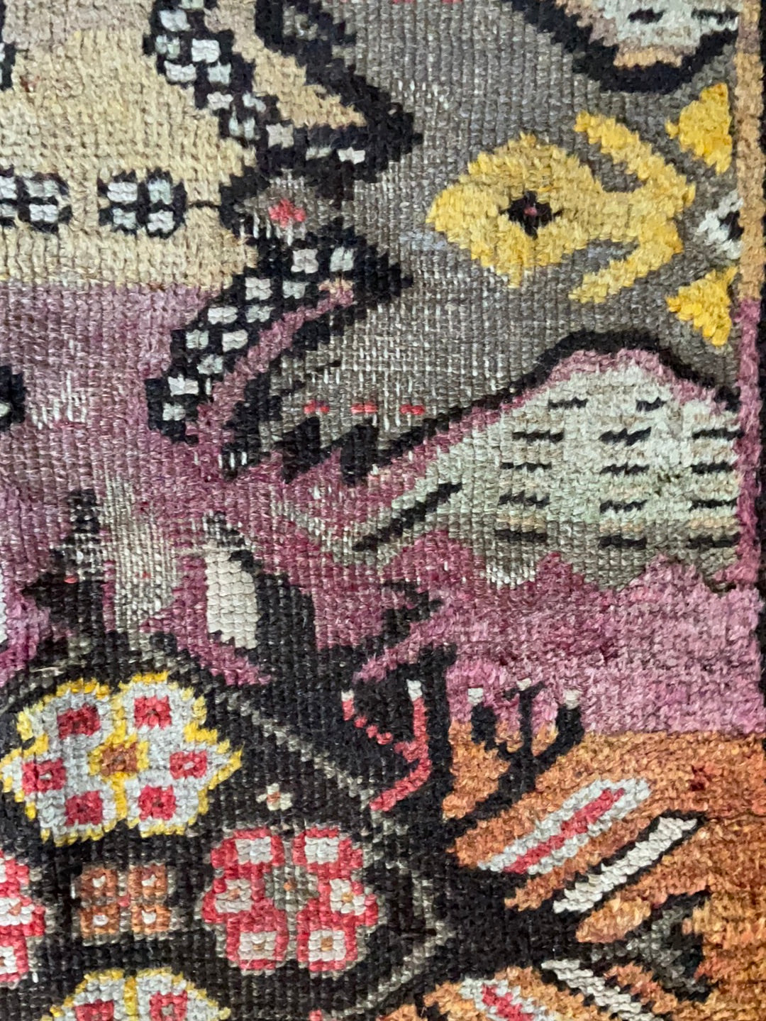 Antique Turkish Scatter Rug