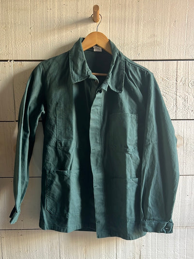 Vintage Chore Coat - Forest Green