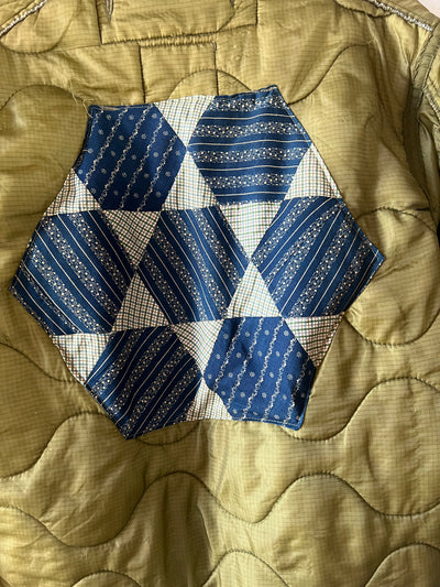 Indigo Quilt Patch - Vintage Quilted Liner