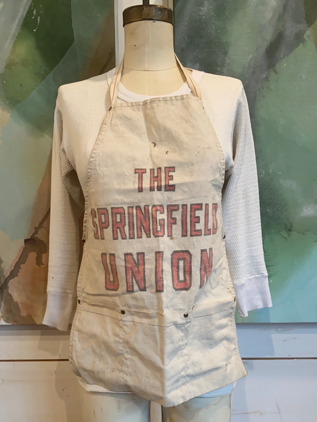 Vintage Springfield Union Apron