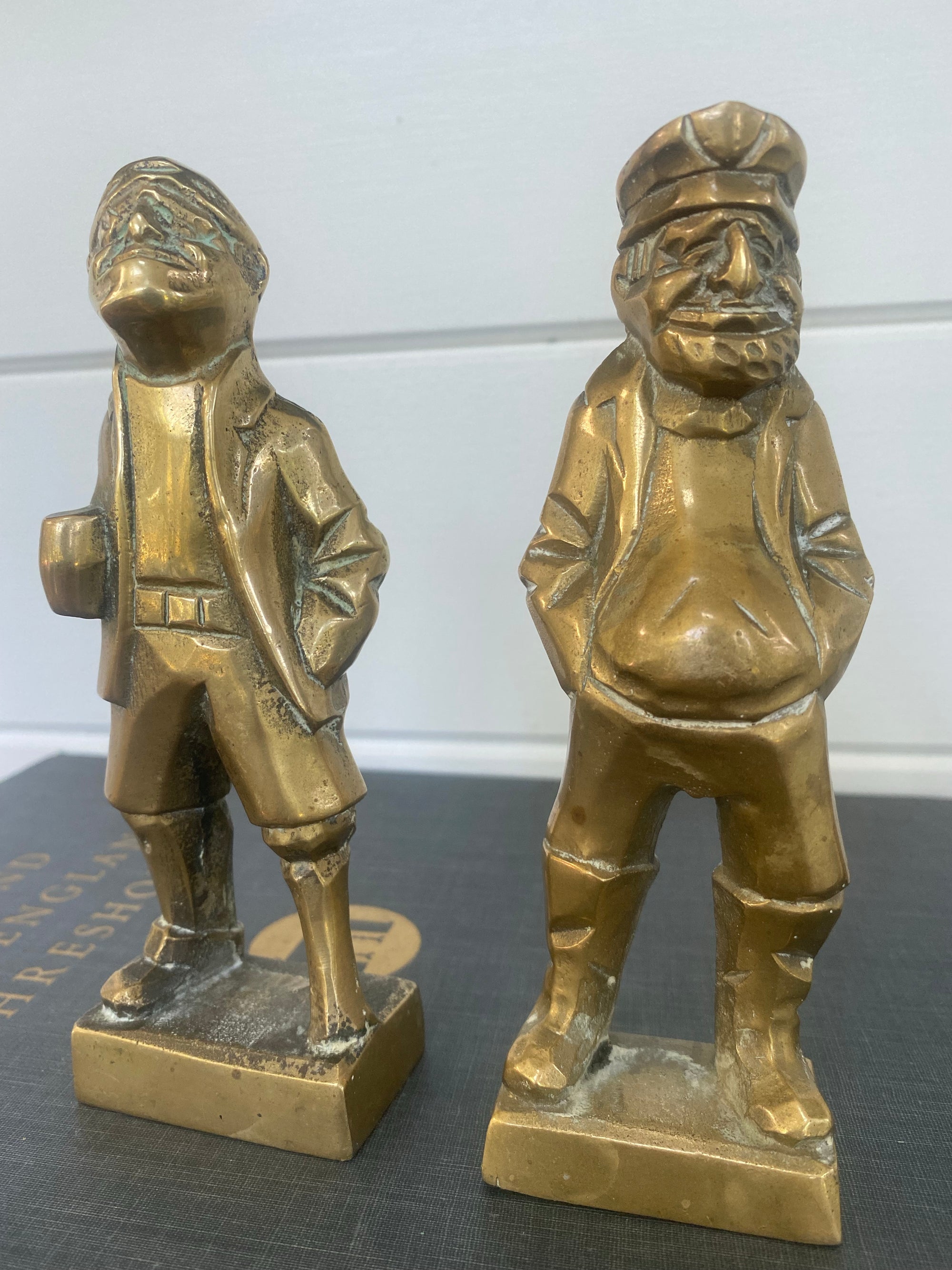 Vintage Brass Old Salt