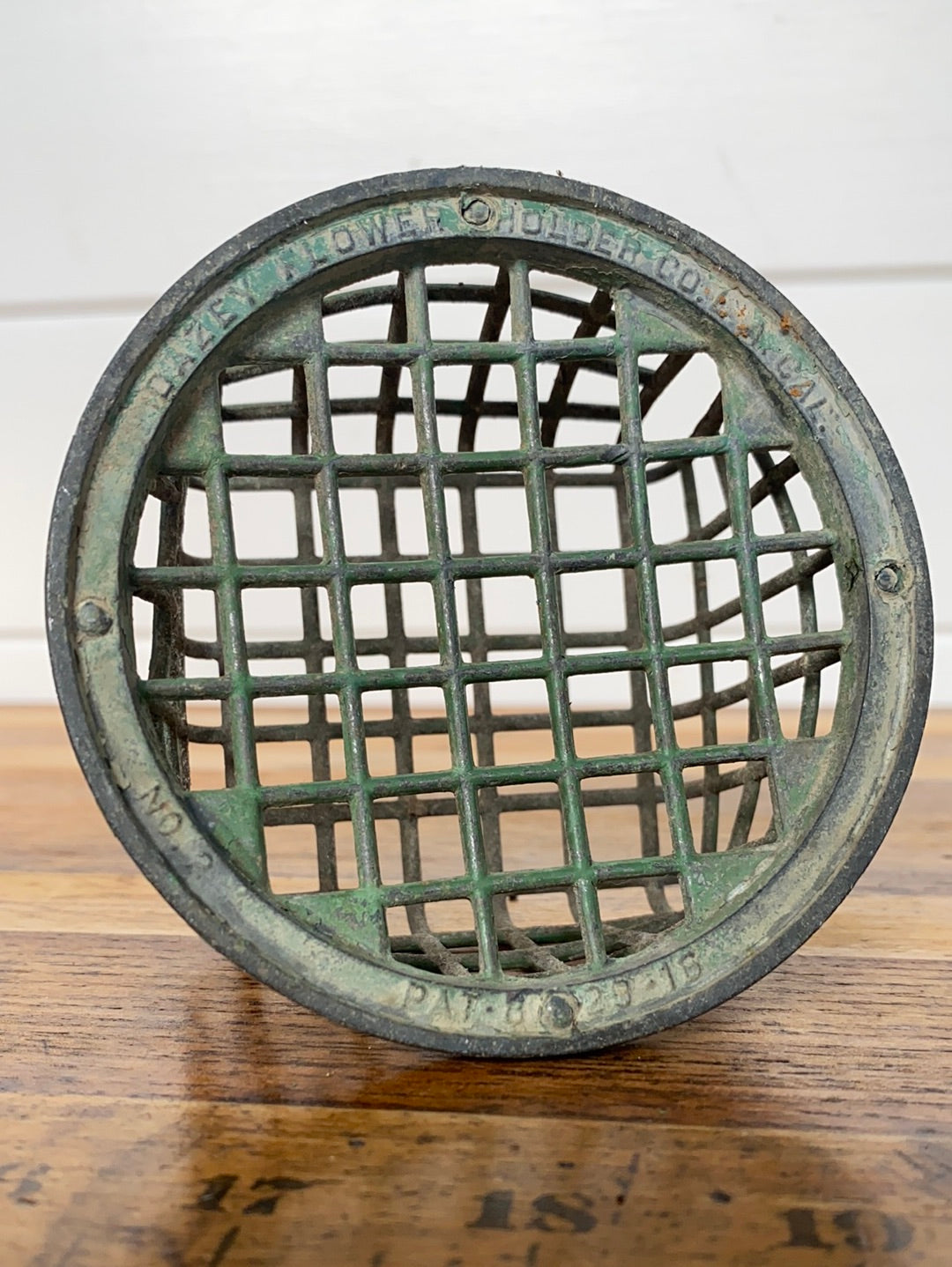 Vintage Flower Frog - Cage