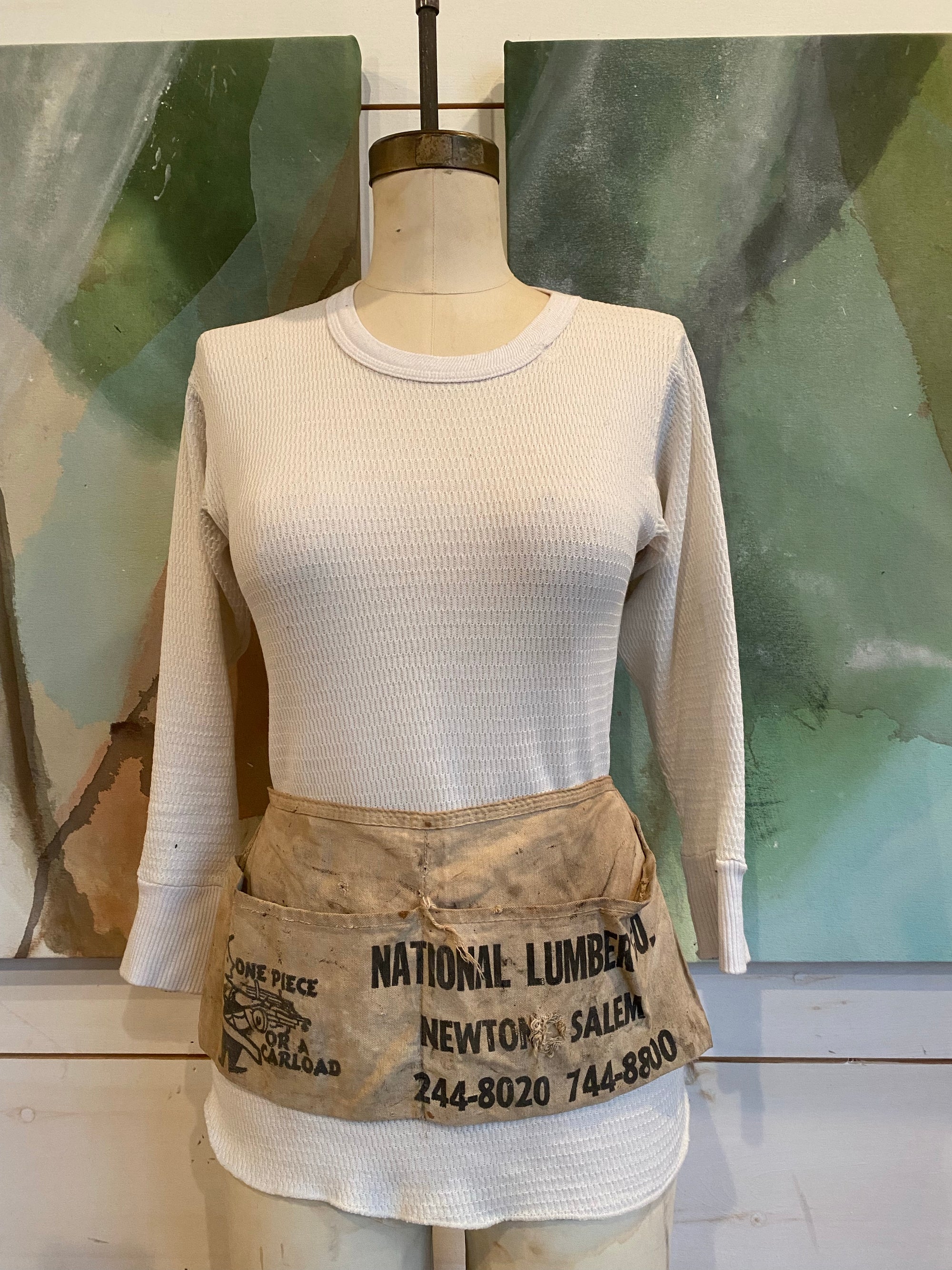 Vintage National Lumber Co. Apron