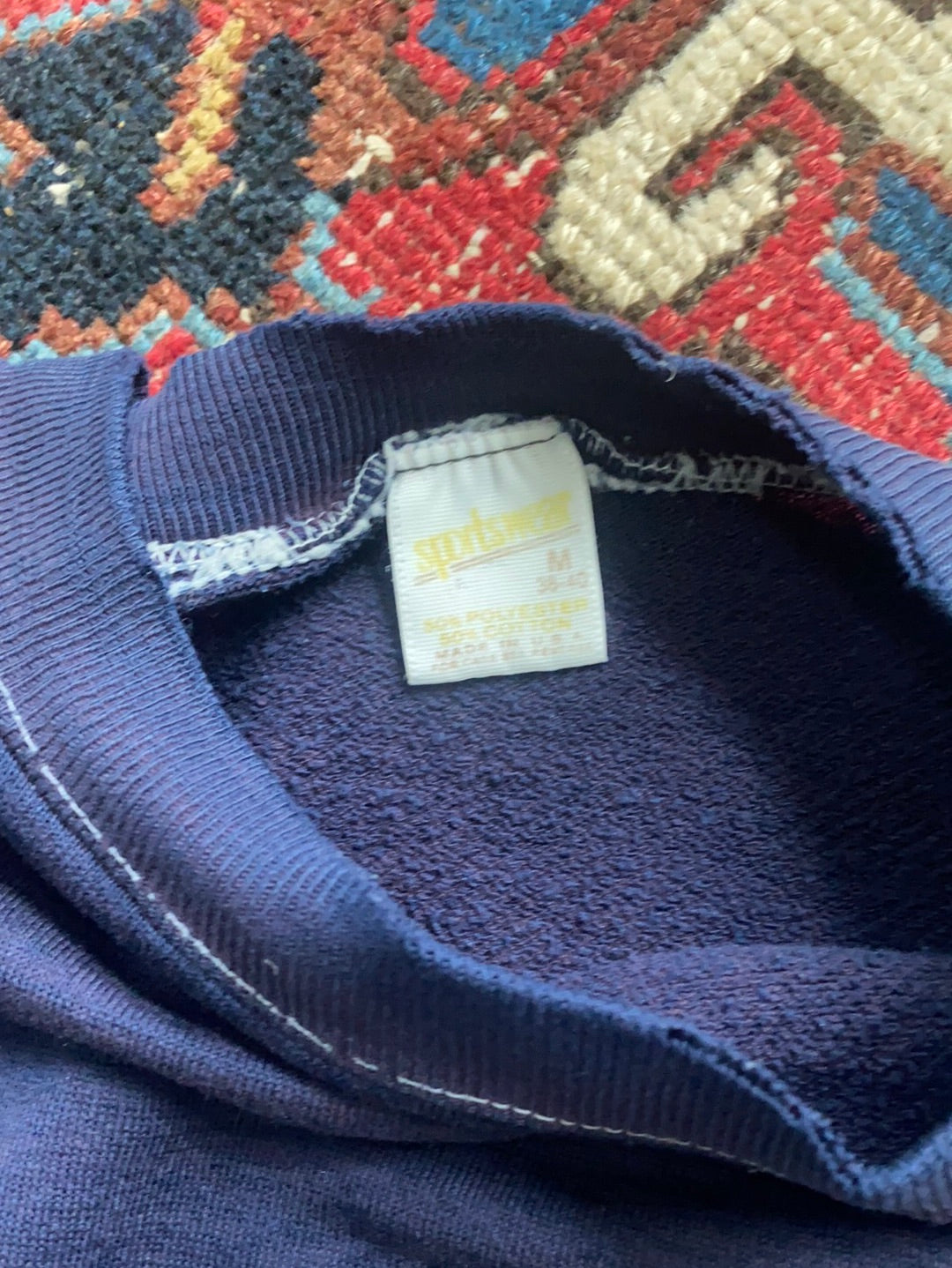 Vintage Sportswear Navy Crewneck