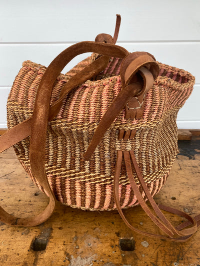 Vintage Woven Sisal Bag