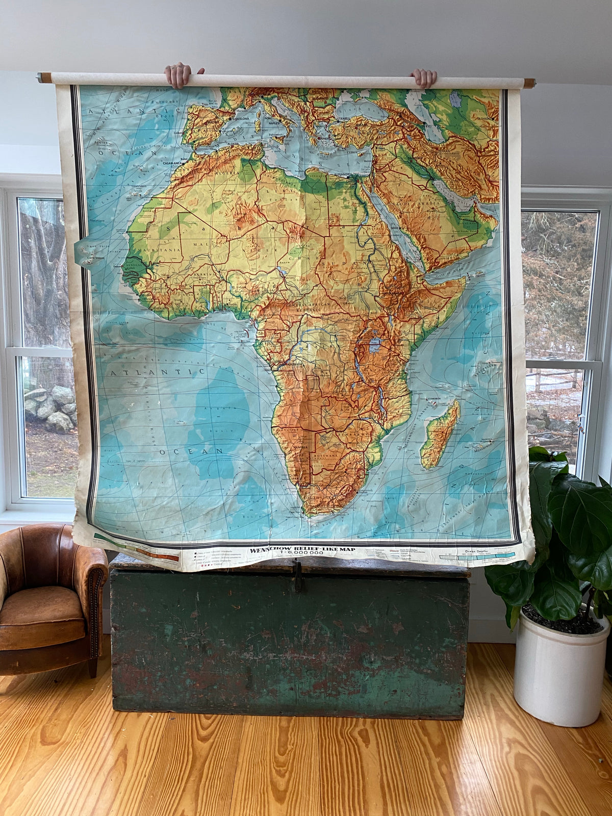 Vintage Map Of Africa