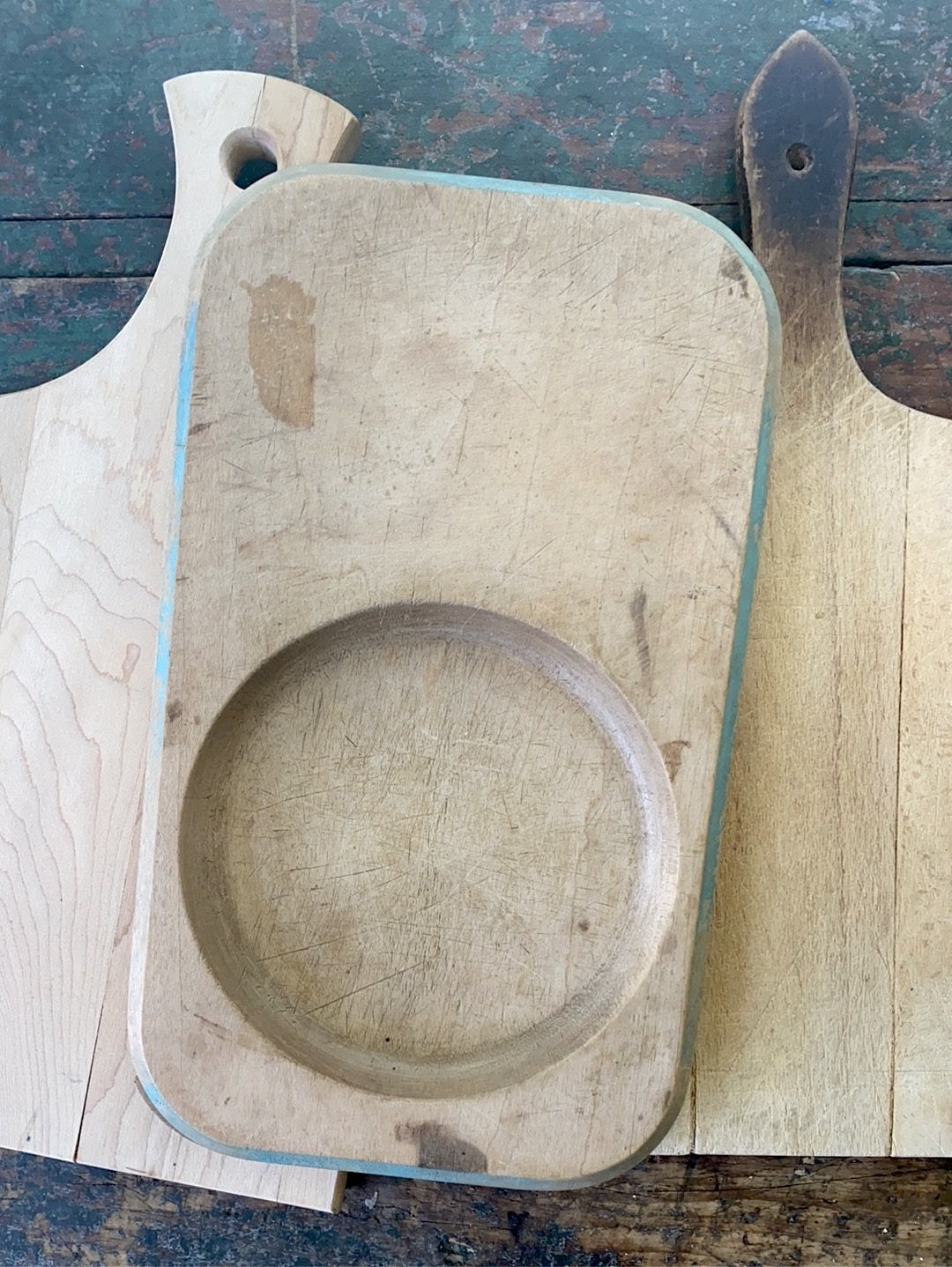 Vintage Wood Charcuterie Board