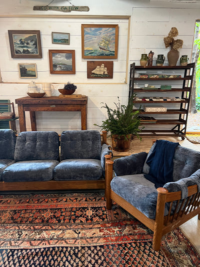 Mid-Century Conant Ball Reupholstered Chair