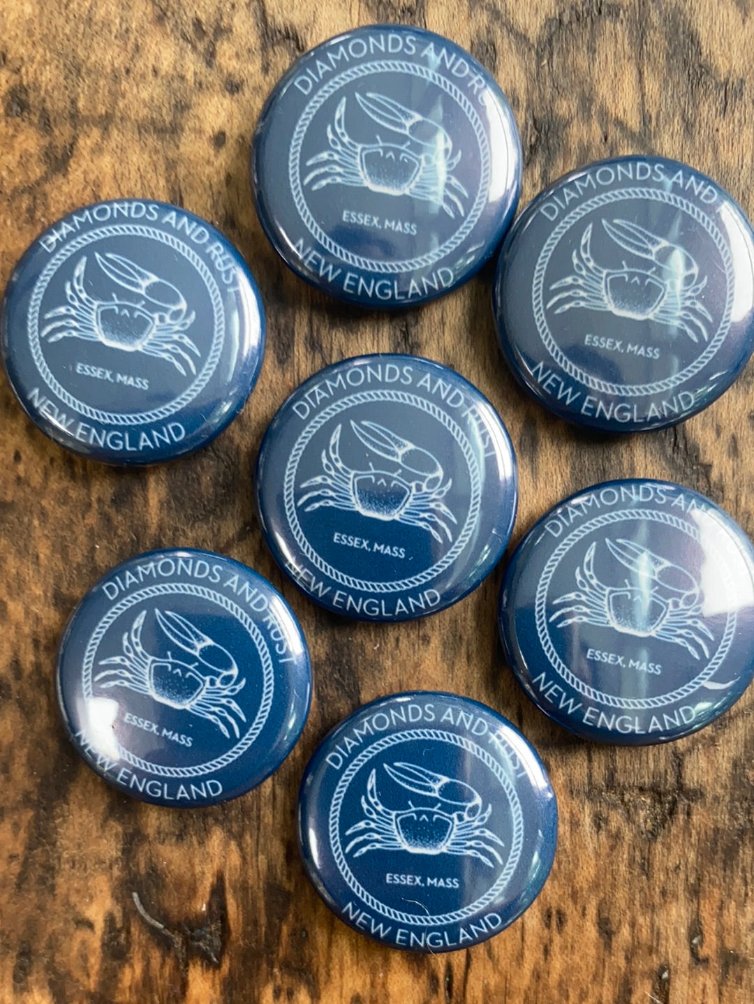 Diamonds & Rust “Fiddler” Button