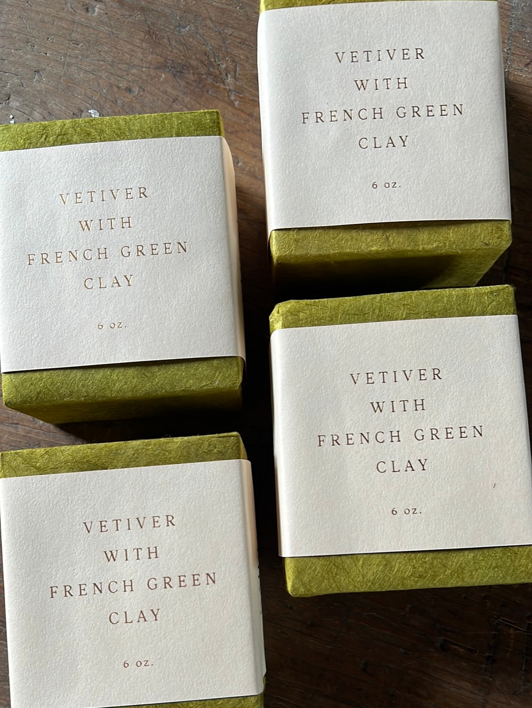 SAIPUA Vetiver with French Green Clay Soap