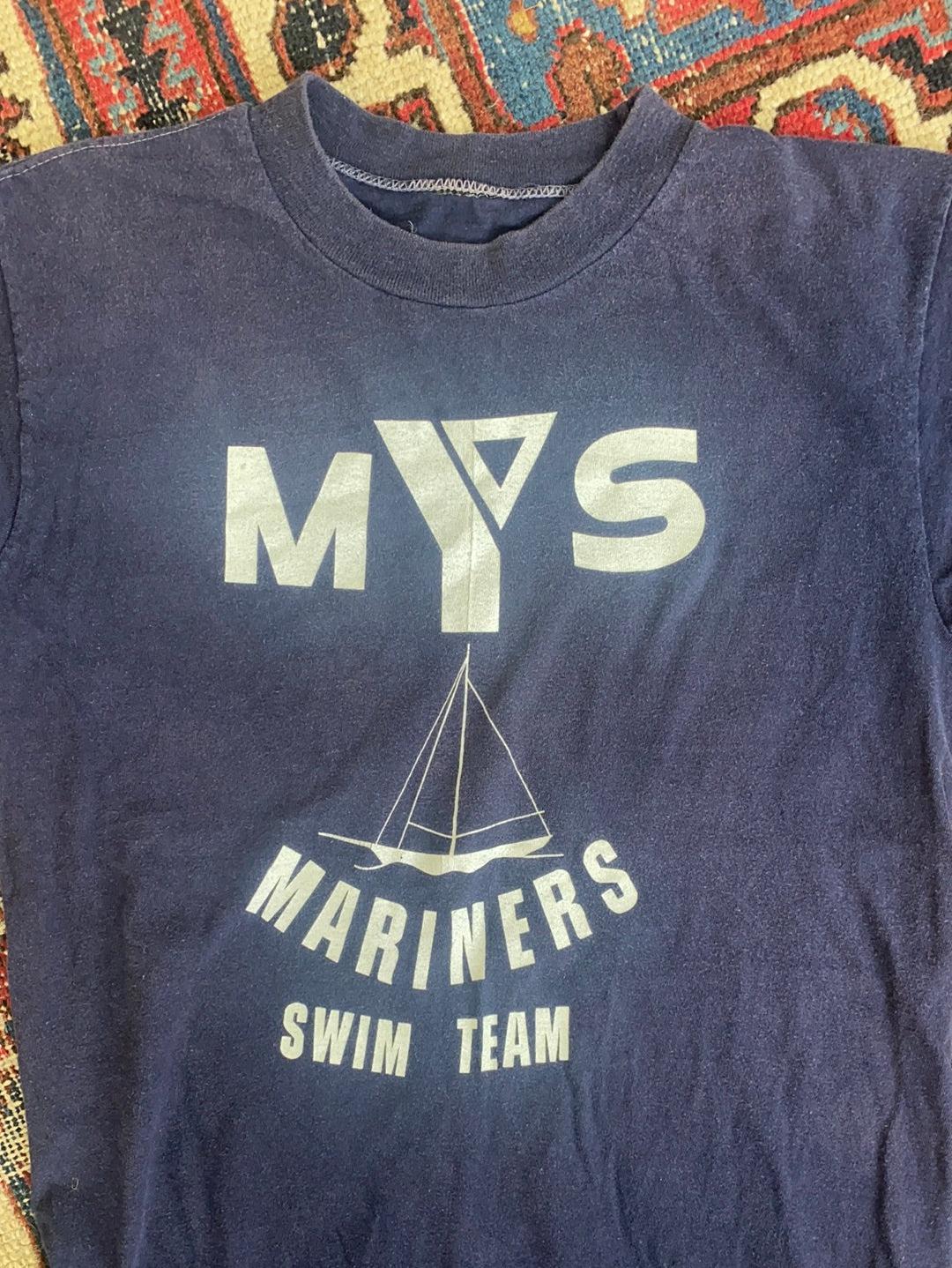 Vintage 80s Mariners Swim Team Tee