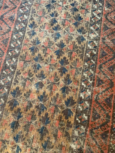 Antique Hand Woven Rug