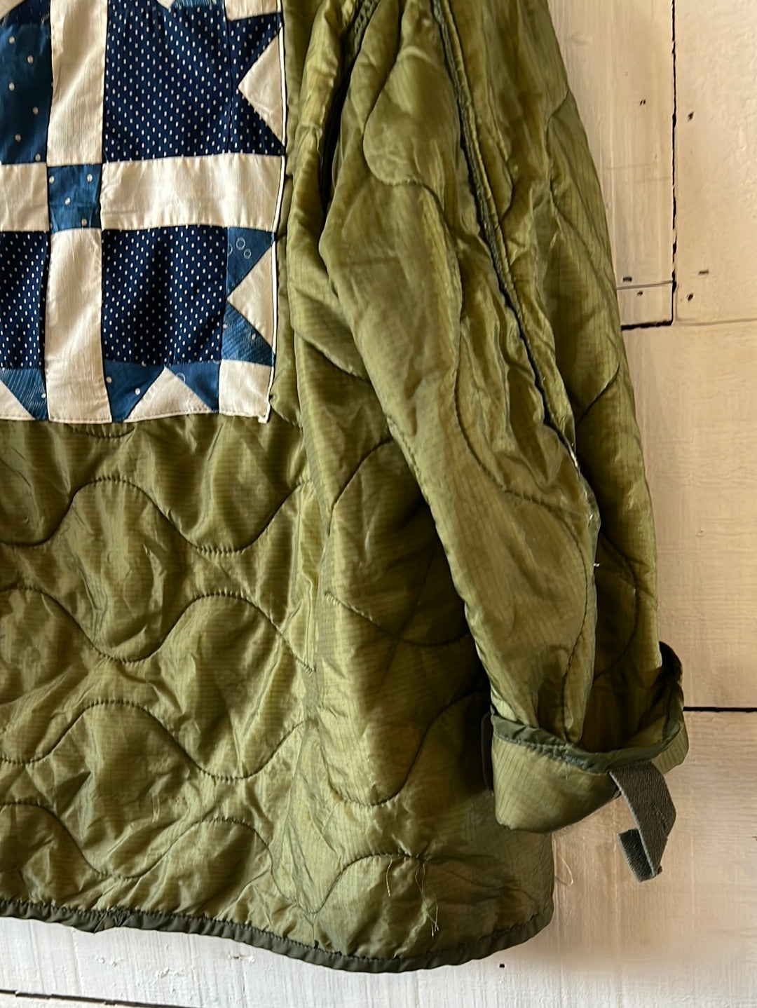 Indigo Quilt Patch - Vintage Quilted Liner