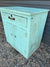 Antique Painted Green Cabinet