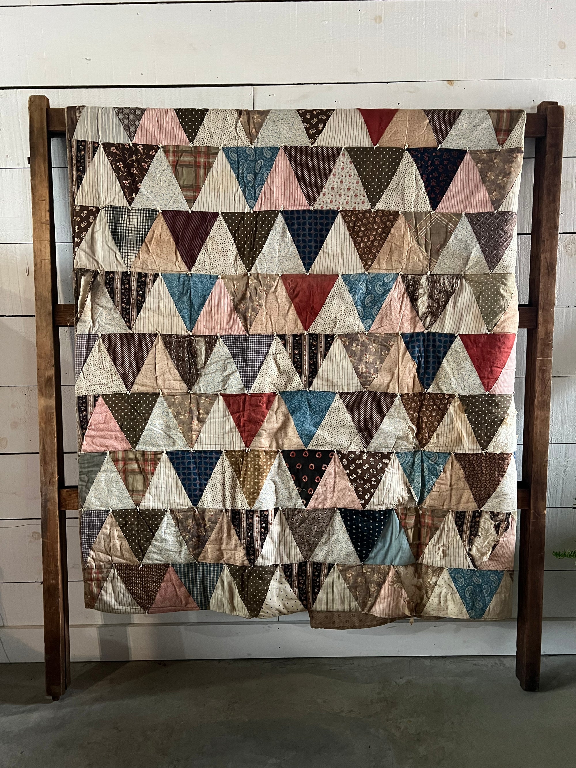 Vintage Triangles Quilt