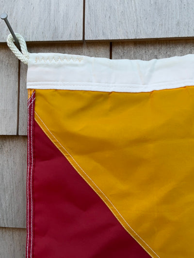 Nautical "O” Signal Flag