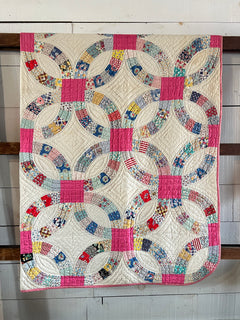 Vintage wedding 2025 ring quilt