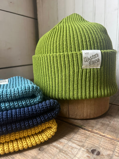 Upcycyled Cotton Watchcap - Sunflower