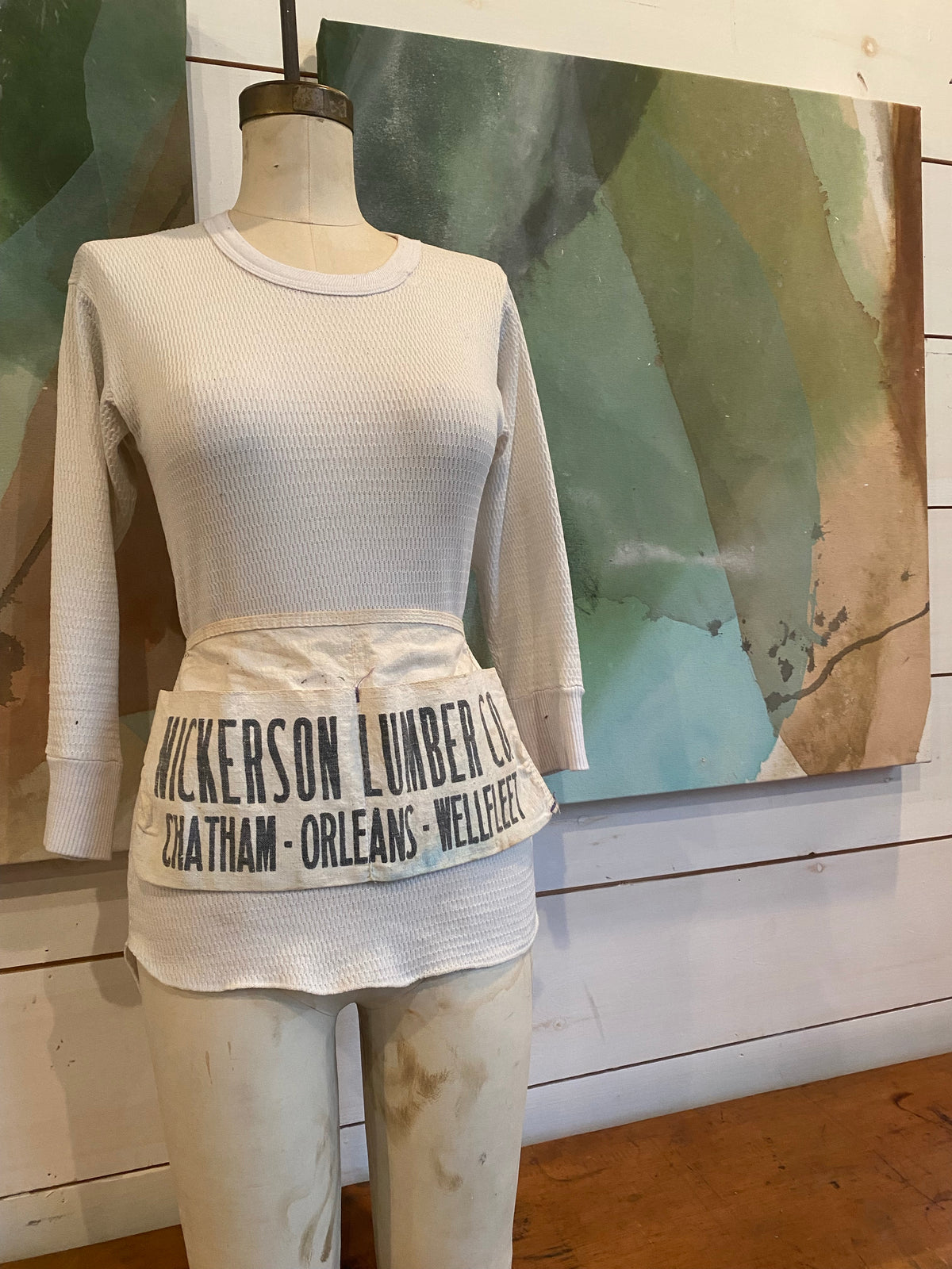 Vintage Nickerson Lumber Co. Apron