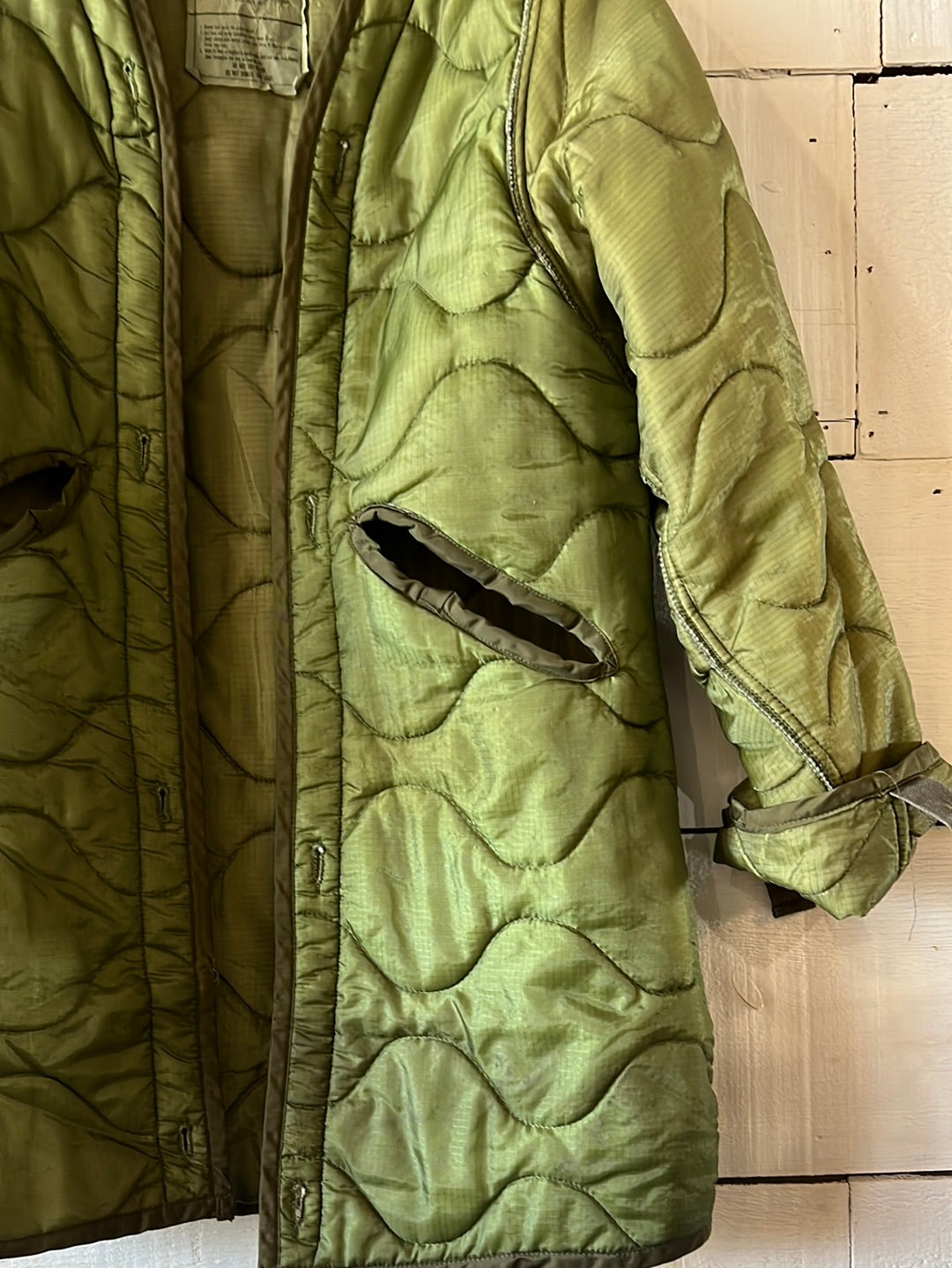 Vintage Quilted Liner Coat - Parka XSmall
