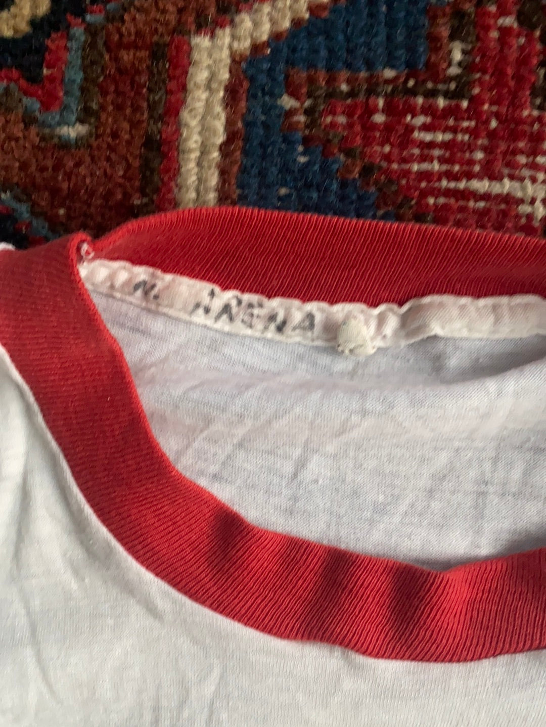 Vintage 80's Soccer Ringer Tee