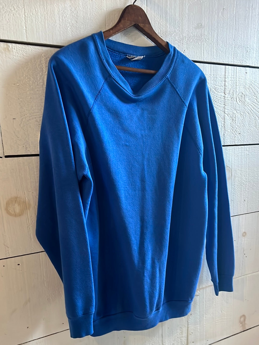 Vintage Raglan Sweatshirt - Blue