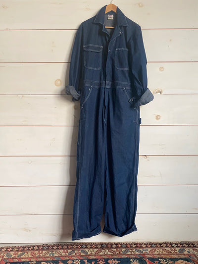 Vintage Denim Coveralls