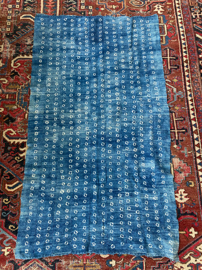 Vintage Indigo Textile: Circle